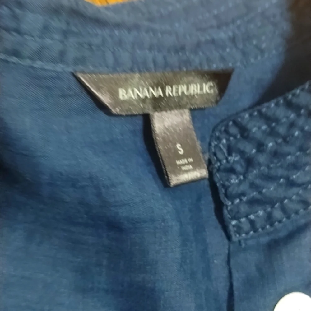 Navy Blue Women's Top - Picture 2 of 2